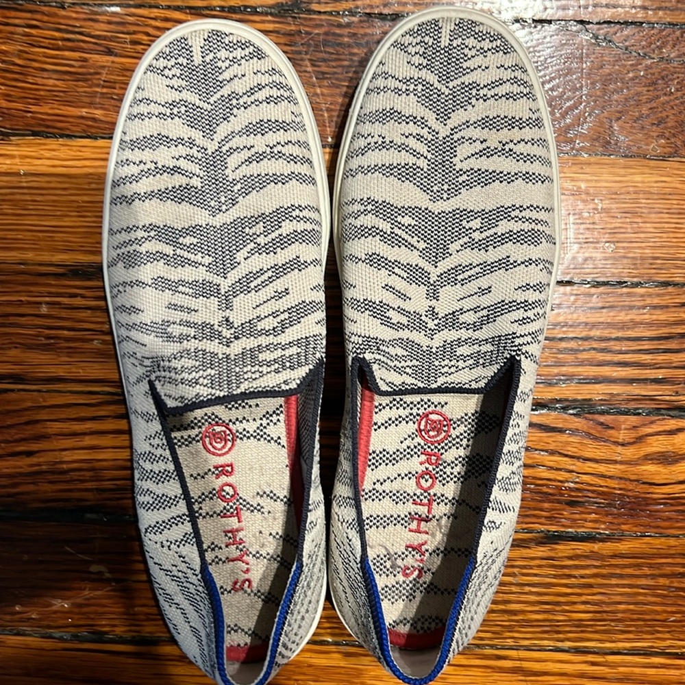 Rothy’s Original slip on sneaker gently used size 10.5
